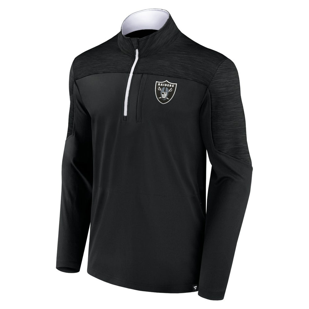 Las Vegas Raiders Defender Half-Zip Top - Black discount