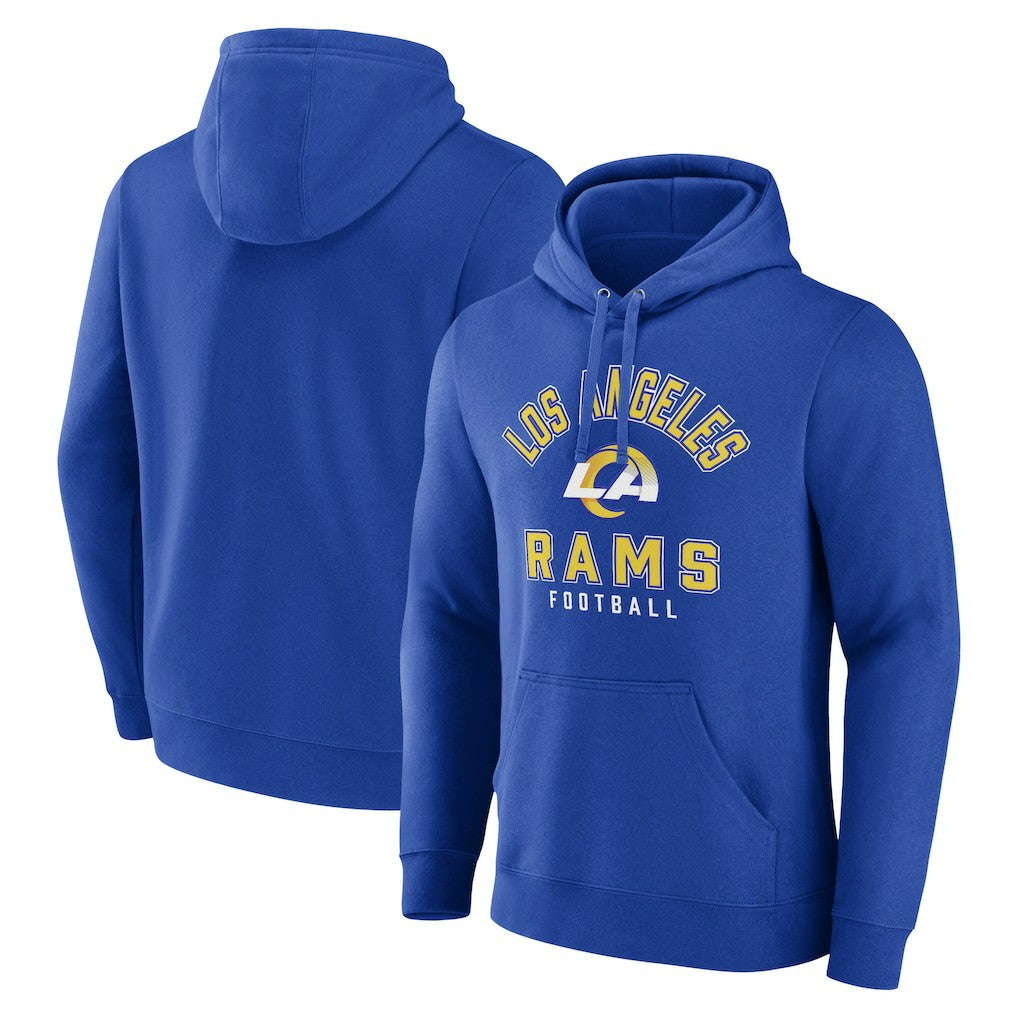 Los Angeles Rams Between the Pylons Pullover Hoodie - Royal discount