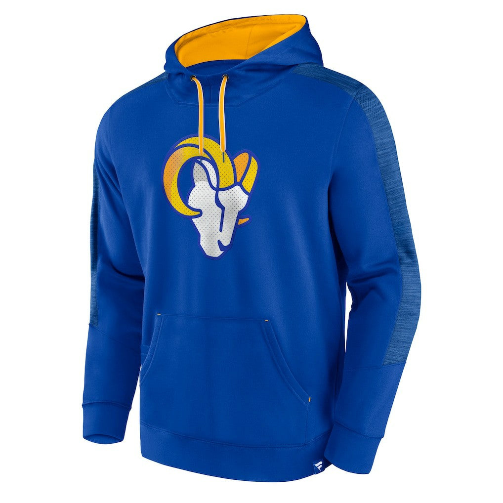 Los Angeles Rams Defender Evo Pullover Hoodie - Royal cheap