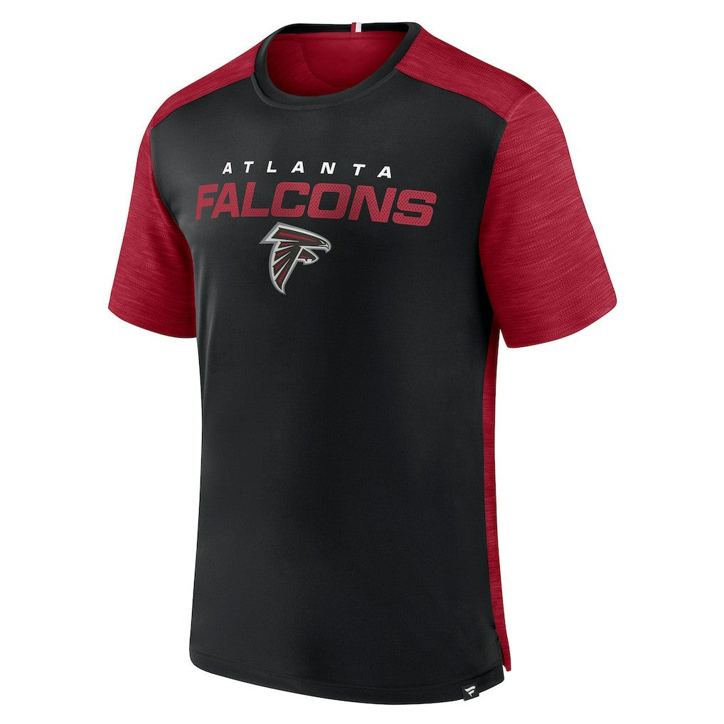 Atlanta Falcons Defender Evo T-Shirt - Black/Red discount