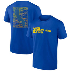 Los Angeles Rams Home Field Advantage T-Shirt - Royal for sale