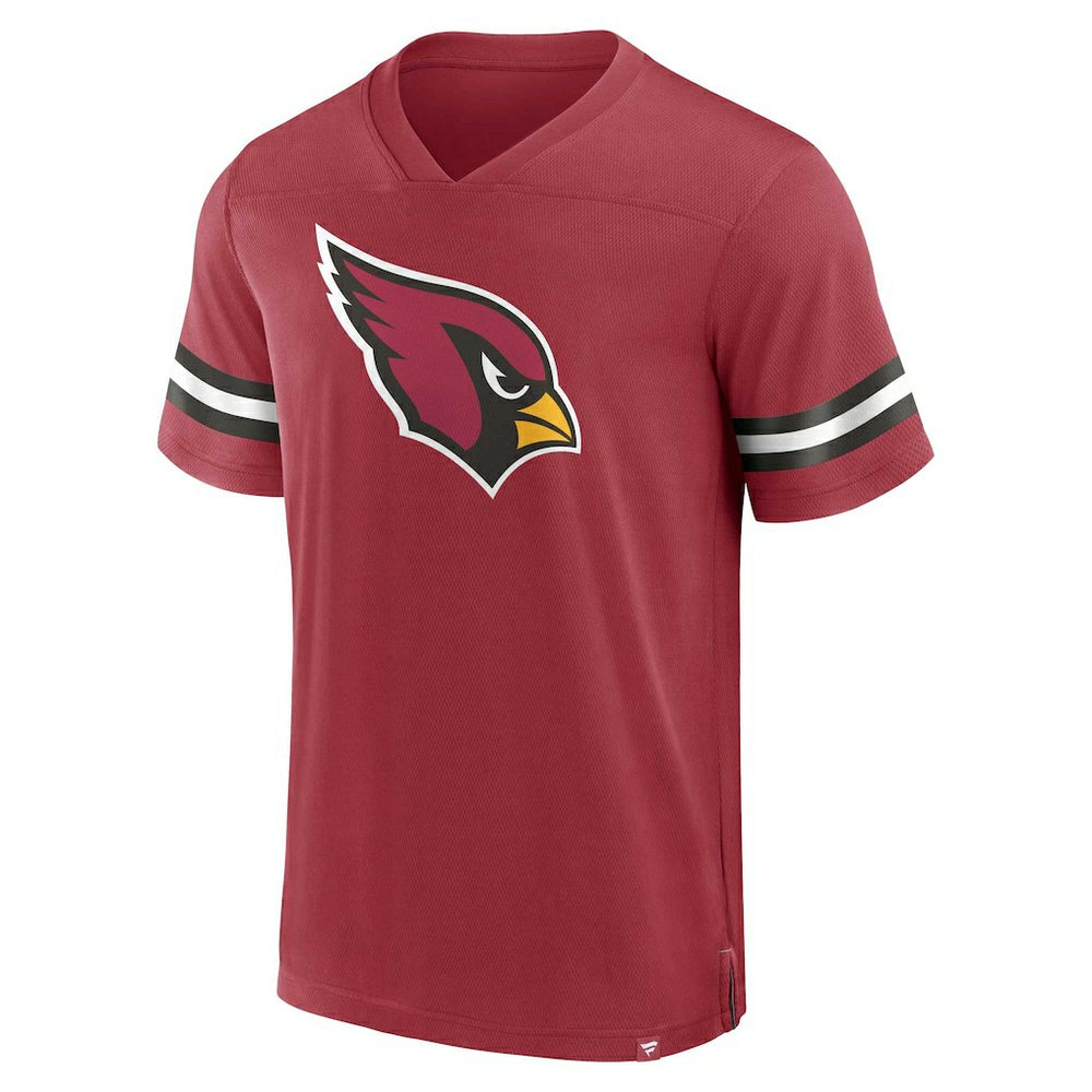Arizona Cardinals Jersey Tackle V-Neck T-Shirt - Cardinal cheap