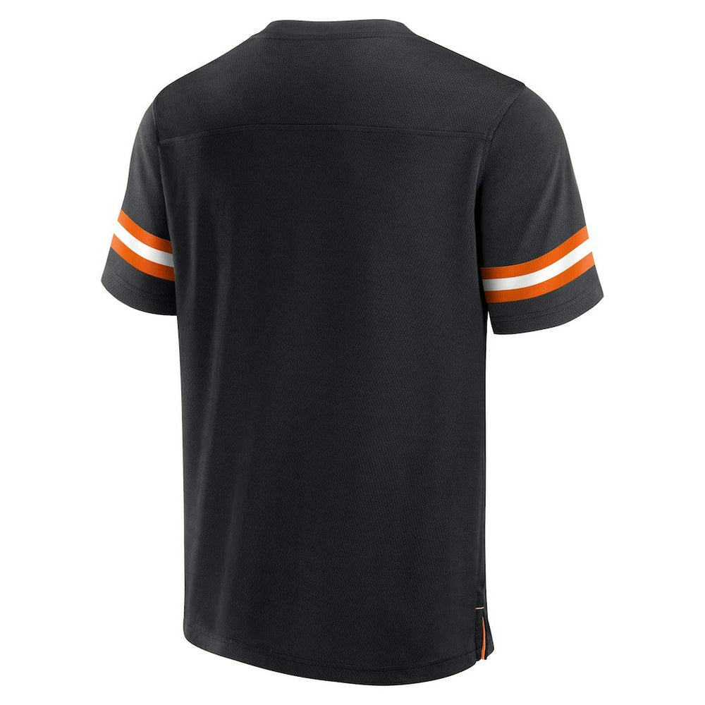 Cincinnati Bengals Jersey Tackle V-Neck T-Shirt - Black on sale