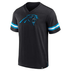 Carolina Panthers Jersey Tackle V-Neck T-Shirt - Black online