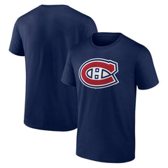 Montreal Canadiens Logo T-Shirt Navy