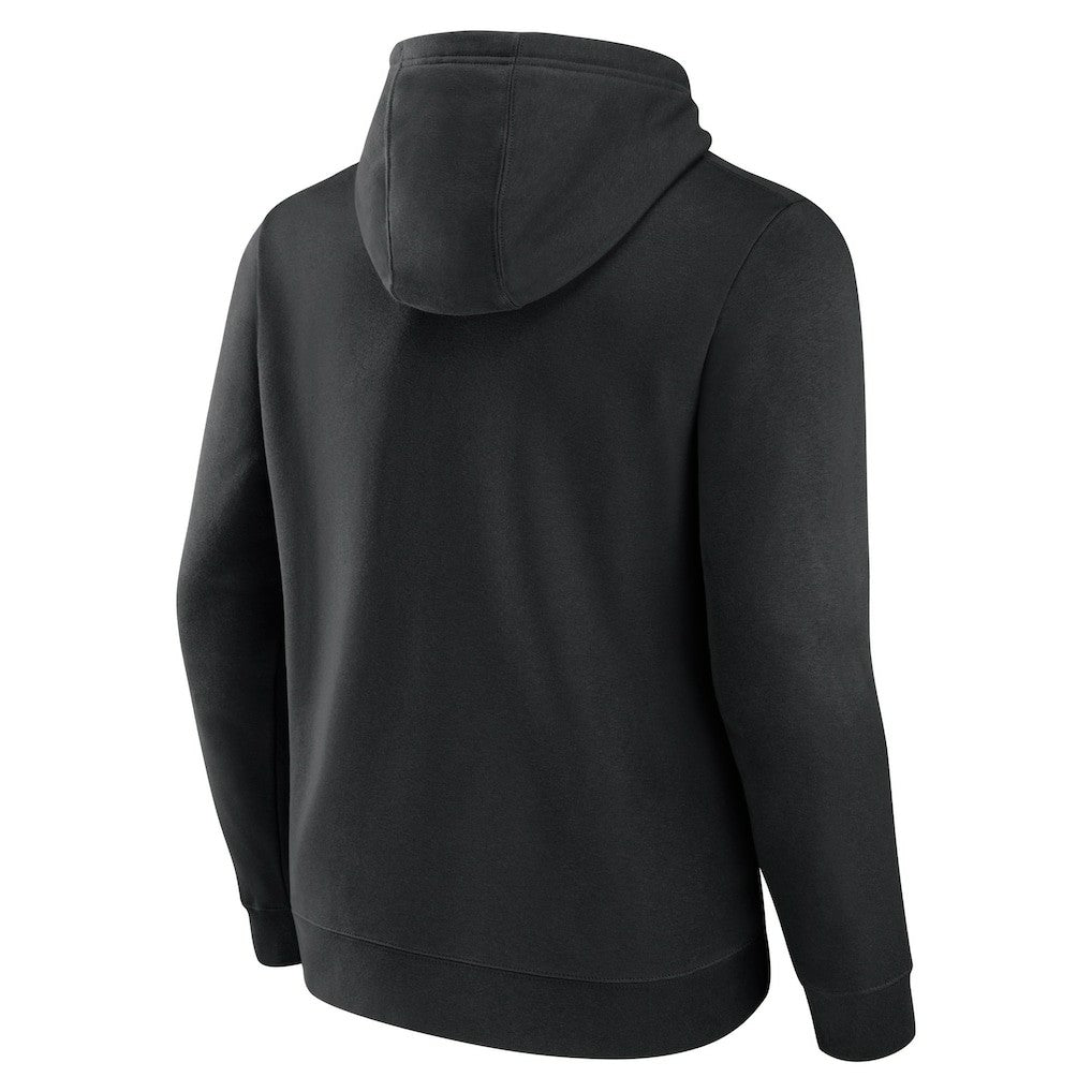 Las Vegas Raiders Primary Logo Fleece Pullover Hoodie - Black on sale
