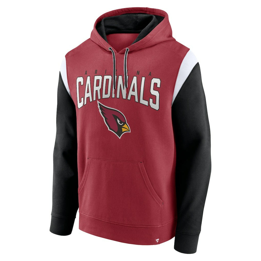Arizona Cardinals Trench Battle Pullover Hoodie - Cardinal online