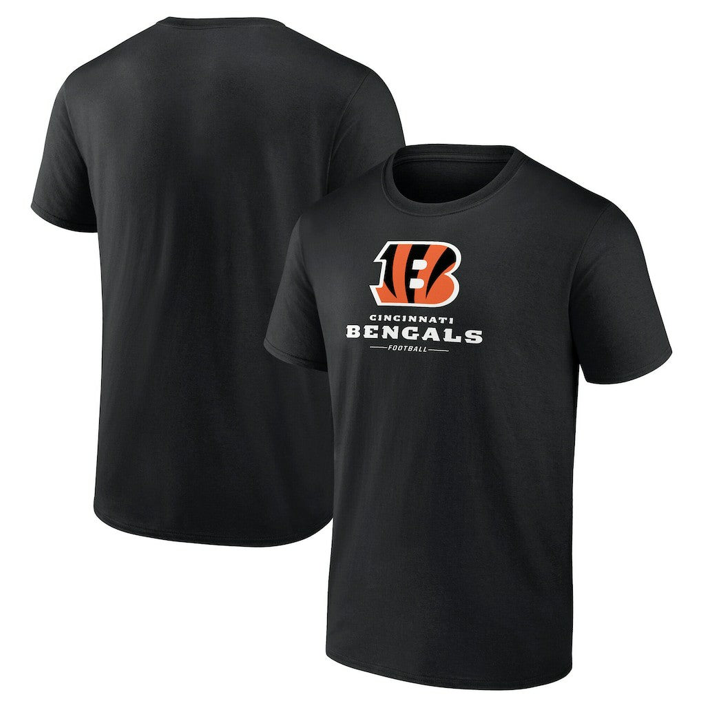 Cincinnati Bengals Team Lockup T-Shirt - Black sale