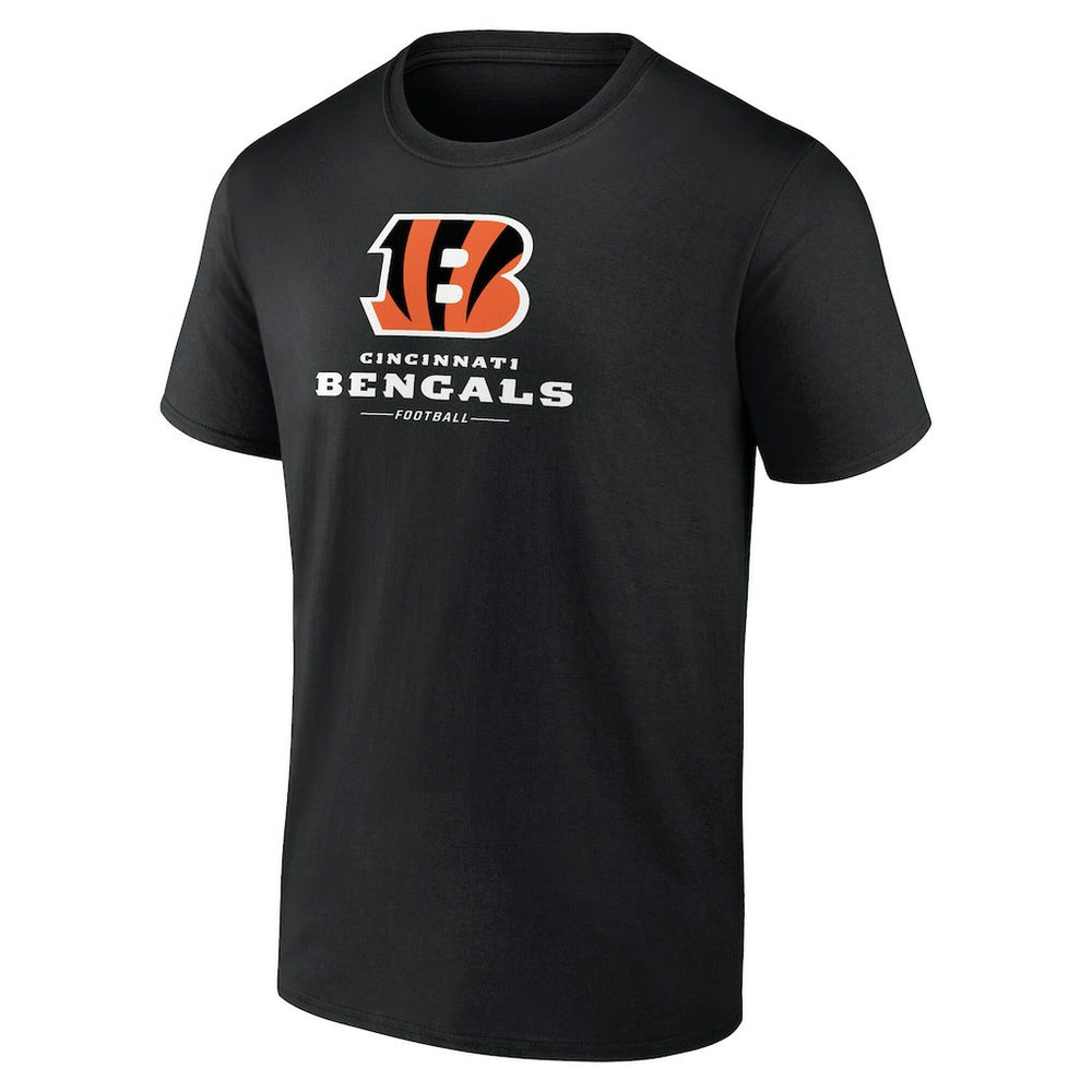 Cincinnati Bengals Team Lockup T-Shirt - Black sale