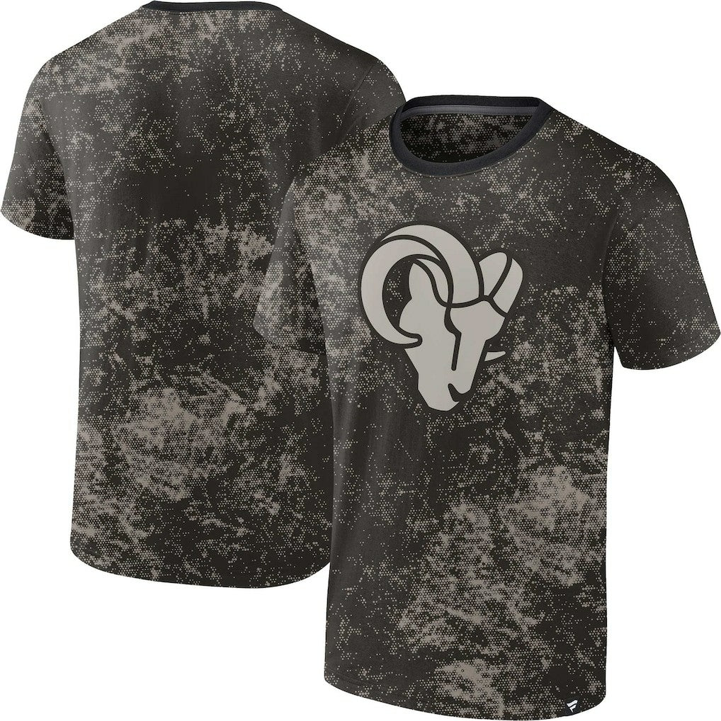 Los Angeles Rams Shadow T-Shirt - Black discount