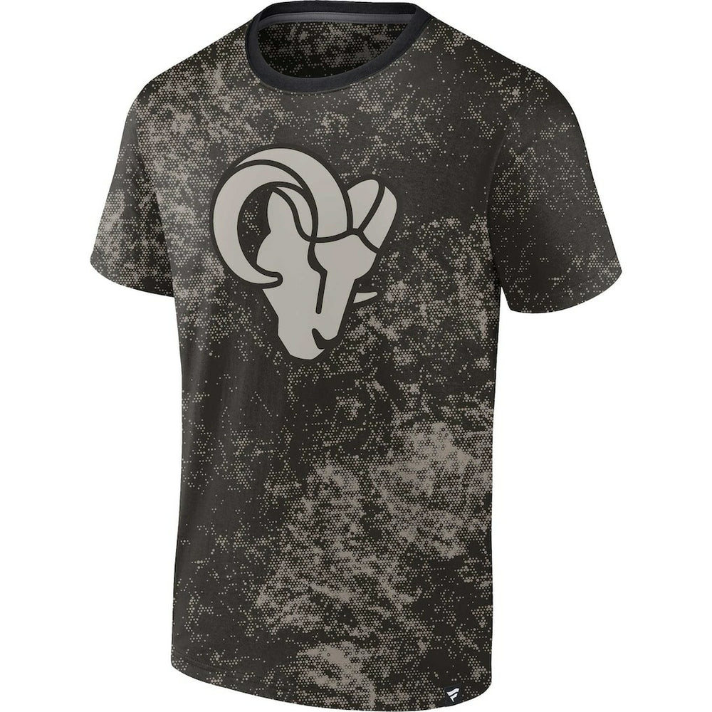 Los Angeles Rams Shadow T-Shirt - Black discount