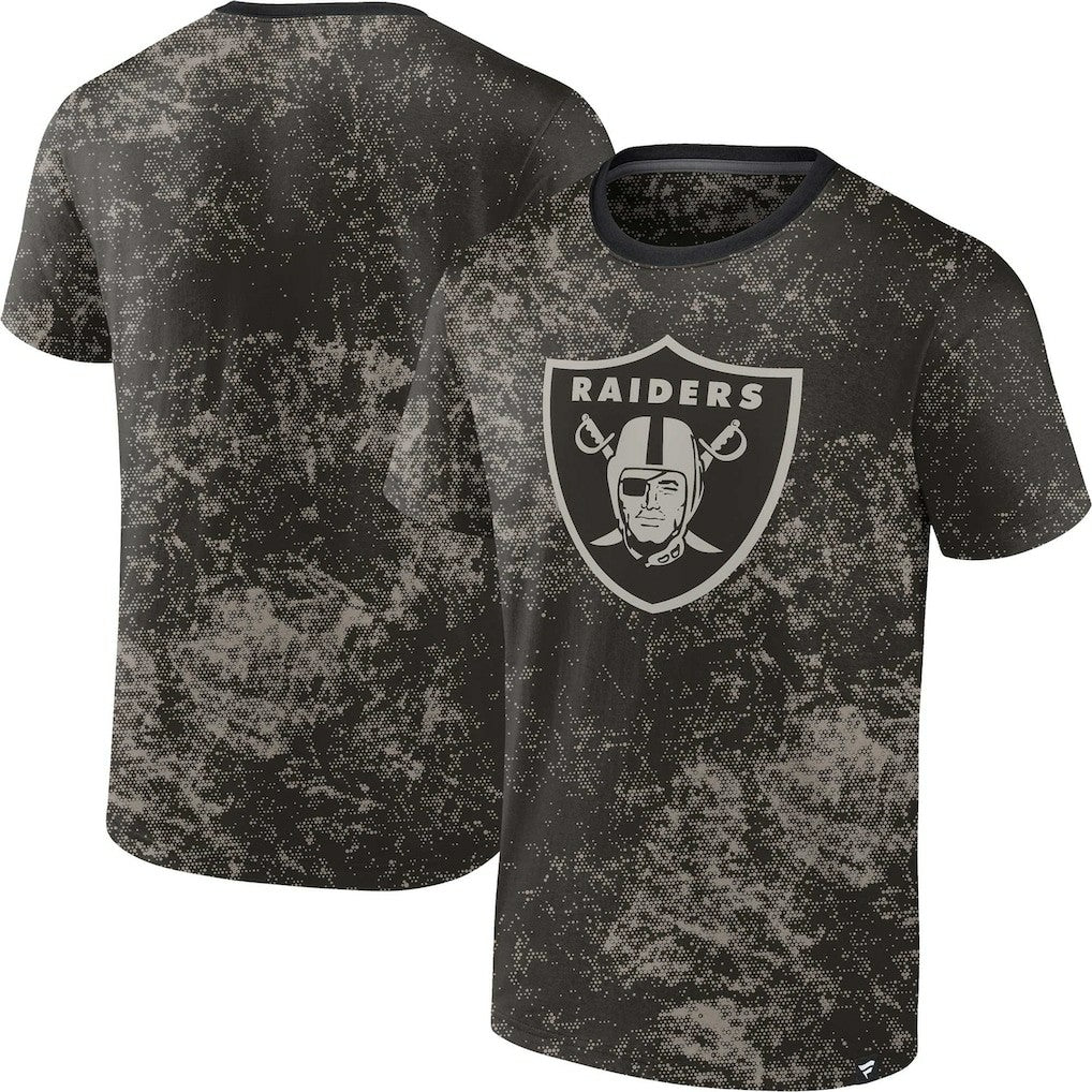 Las Vegas Raiders Shadow T-Shirt - Black outlet