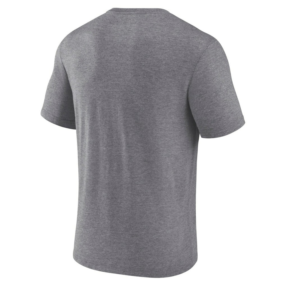 Las Vegas Raiders Warped Block Tri-Blend T-Shirt - Heather Gray online