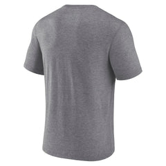 Las Vegas Raiders Warped Block Tri-Blend T-Shirt - Heather Gray online