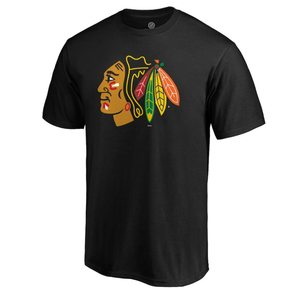 Chicago Blackhawks Logo T-Shirt Black