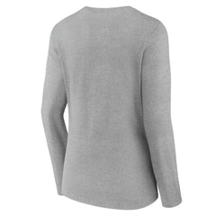 Tampa Bay Lightning Women's Team Logo Long Sleeve V-Neck T-Shirt Gray