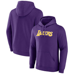 Los Angeles Lakers Wordmark Alternate Pullover Hoodie - Purple outlet