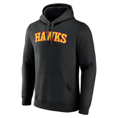Atlanta Hawks Wordmark Team Pullover Hoodie - Black discount
