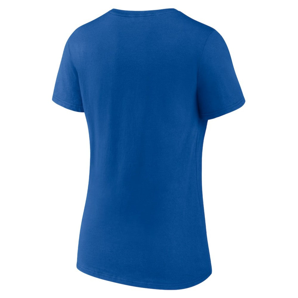 Buffalo Sabres Women's Team Logo V-Neck T-Shirt Royal