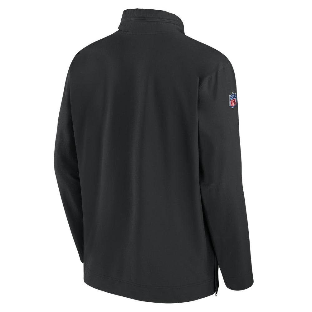 New York Jets Sideline Coach Half-Zip Jacket - Black | Nike sale