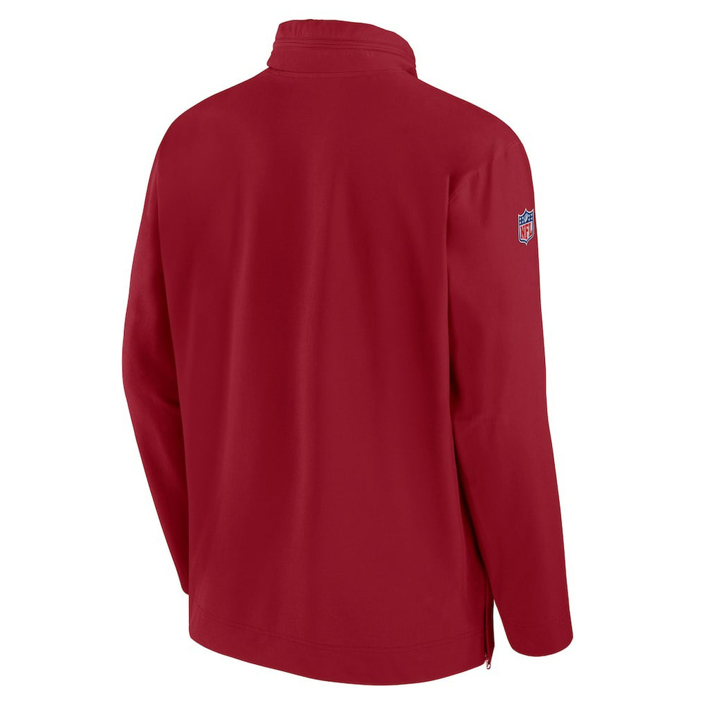 Arizona Cardinals Sideline Coach Half-Zip Jacket - Cardinal | Nike online