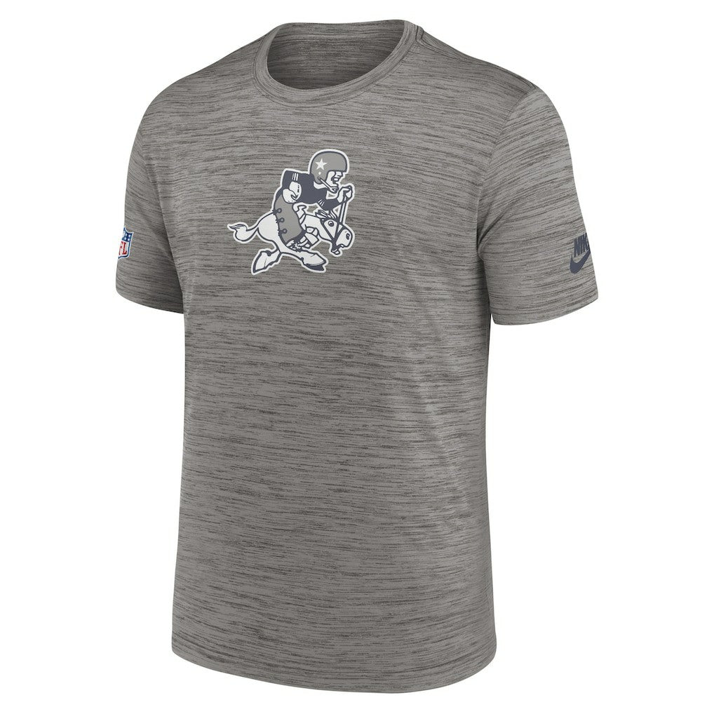 Dallas Cowboys 2023 Sideline Alternate Logo Performance T-Shirt - Heather Charcoal | Nike outlet