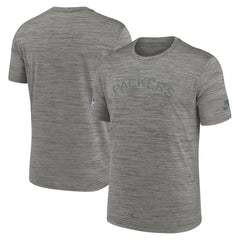 Green Bay Packers 2023 Sideline Alternate Logo Performance T-Shirt - Heather Charcoal | Nike discount