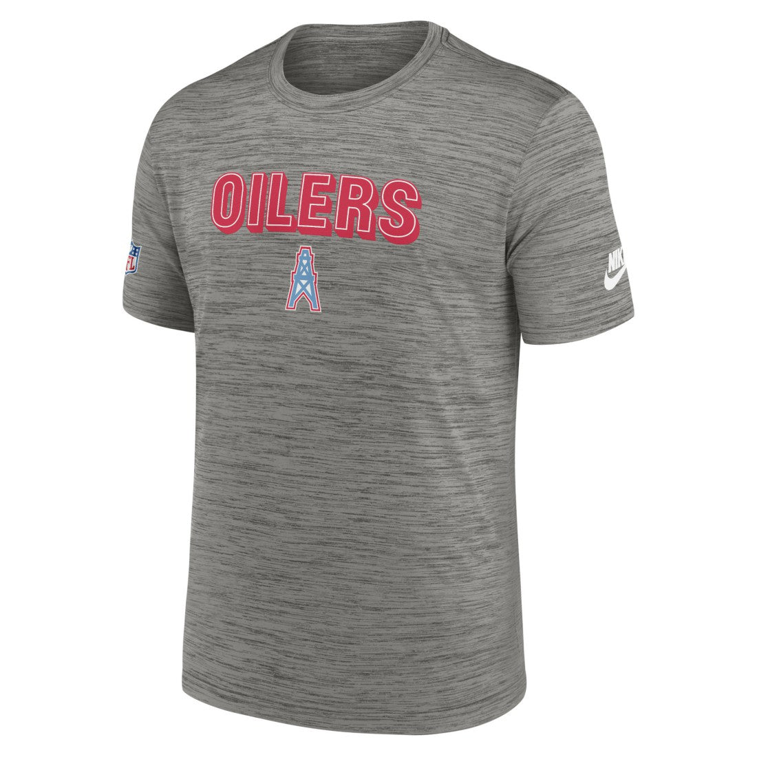 Tennessee Titans Oilers Throwback Sideline Alternate Performance T-Shirt - Heather Charcoal | Nike online
