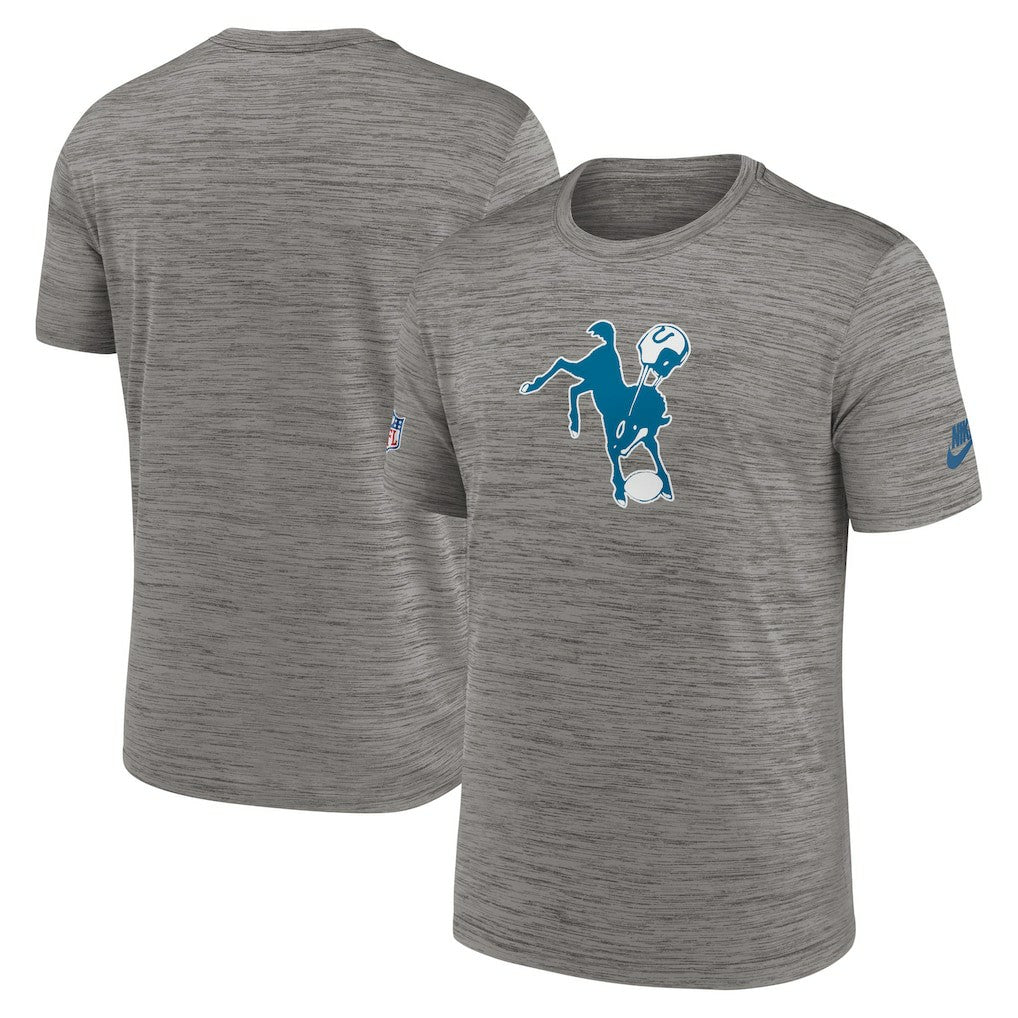 Indianapolis Colts Indiana Nights Alternate Sideline Performance T-Shirt - Heather Charcoal | Nike online