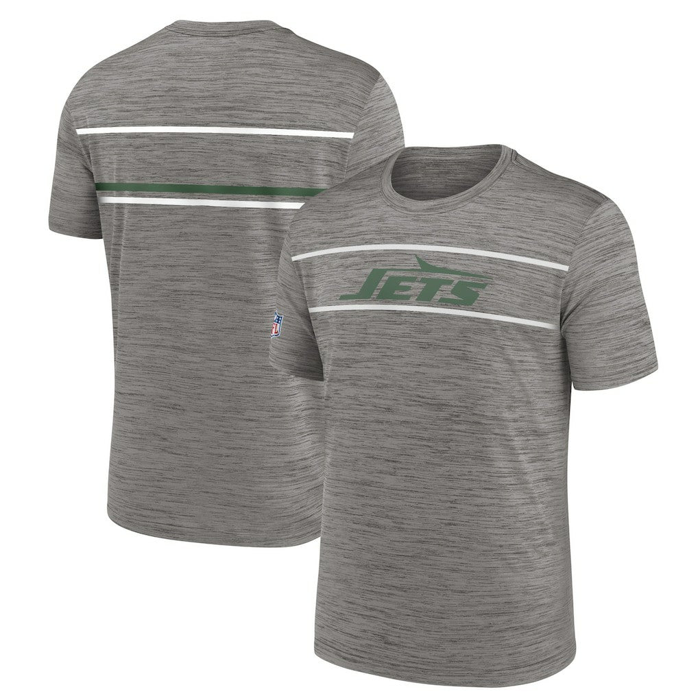 New York Jets Legacy Sideline Performance T-Shirt - Heather Charcoal | Nike cheap