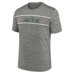 New York Jets Legacy Sideline Performance T-Shirt - Heather Charcoal | Nike cheap