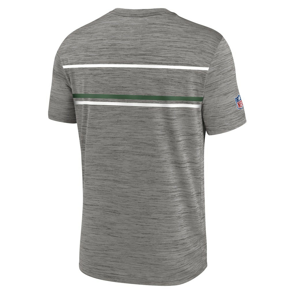 New York Jets Legacy Sideline Performance T-Shirt - Heather Charcoal | Nike cheap