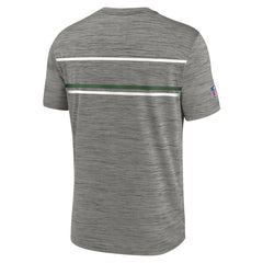 New York Jets Legacy Sideline Performance T-Shirt - Heather Charcoal | Nike cheap