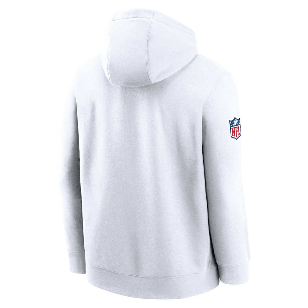 Cleveland Browns 2023 Sideline Club Alternate Tri-Blend Pullover Hoodie - White | Nike on sale