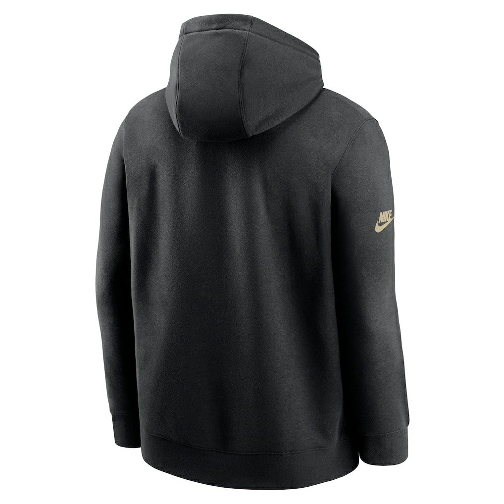 New Orleans Saints 2023 Sideline Club Alternate Tri-Blend Pullover Hoodie - Black | Nike outlet
