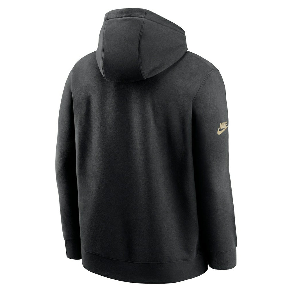 New Orleans Saints 2023 Sideline Club Alternate Tri-Blend Pullover Hoodie - Black | Nike outlet