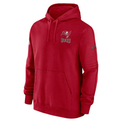 Tampa Bay Buccaneers Sideline Club Fleece Pullover Hoodie - Red | Nike discount