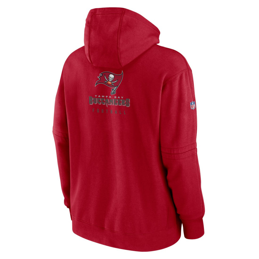 Tampa Bay Buccaneers Sideline Club Fleece Pullover Hoodie - Red | Nike discount