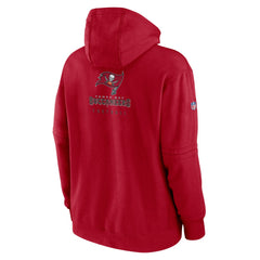 Tampa Bay Buccaneers Sideline Club Fleece Pullover Hoodie - Red | Nike discount