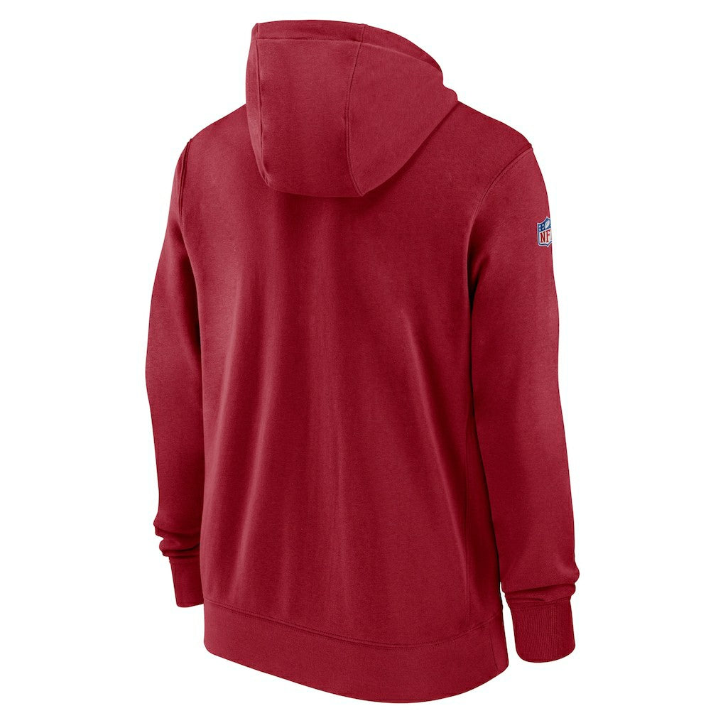 Arizona Cardinals 2023/24 Sideline Club Full-Zip Hoodie - Red | Nike discount