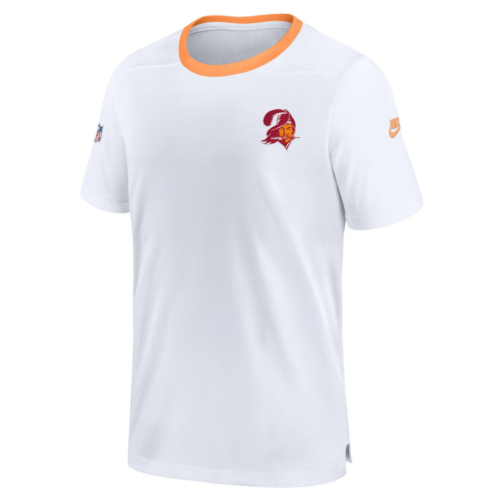 Tampa Bay Buccaneers Throwback Coach Performance T-Shirt - White | Nike sale