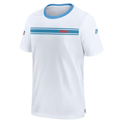 Tennessee Titans Oilers Throwback Sideline Coach Alternate Performance T-Shirt - White | Nike outlet
