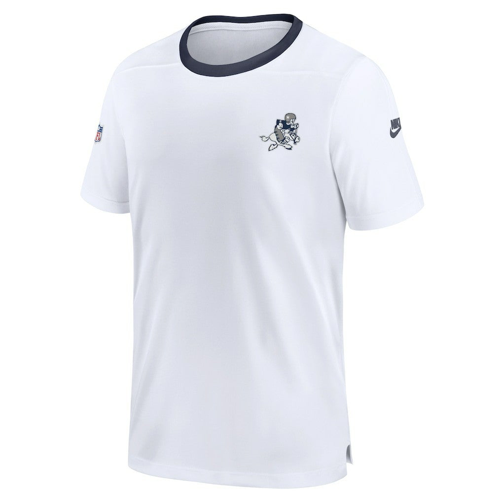 Dallas Cowboys Men's Sideline Coaches Alternate Performance T-Shirt - White | Nike cheap