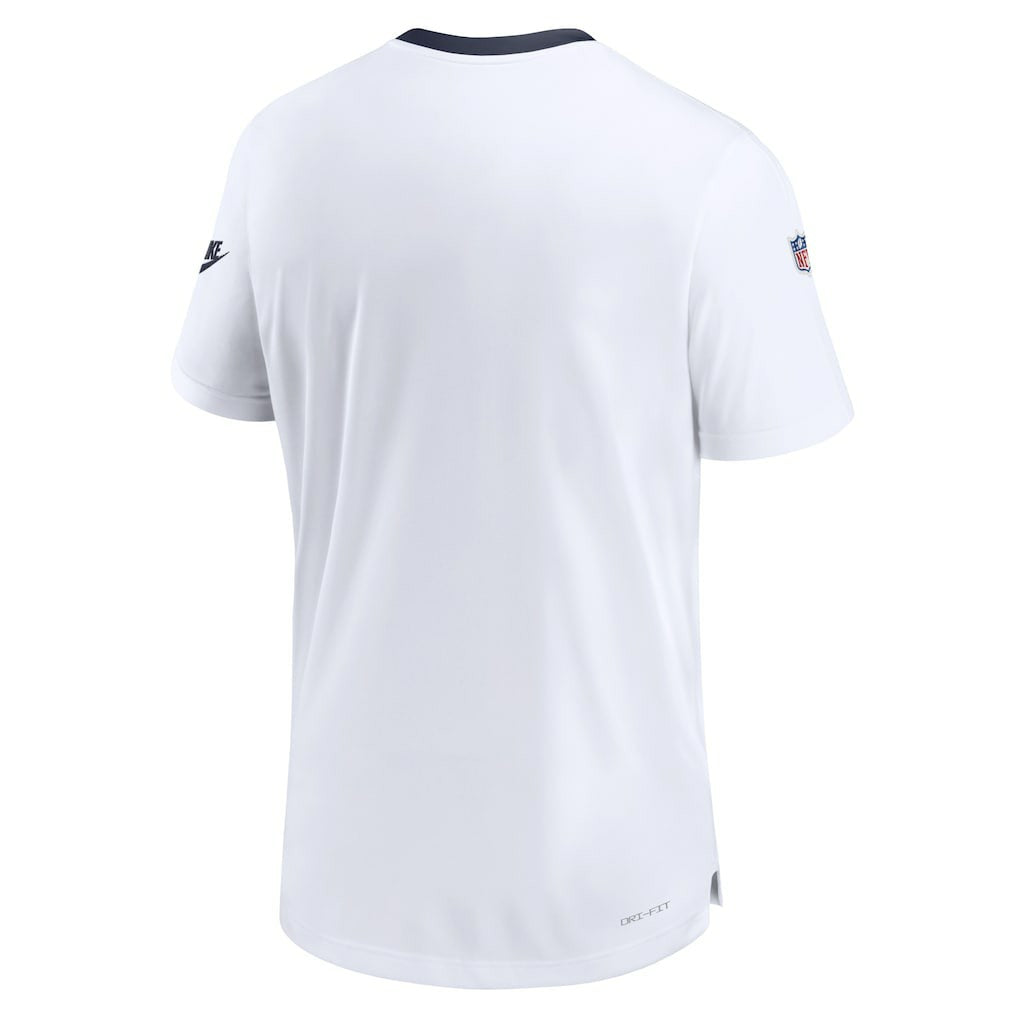 Dallas Cowboys Men's Sideline Coaches Alternate Performance T-Shirt - White | Nike cheap