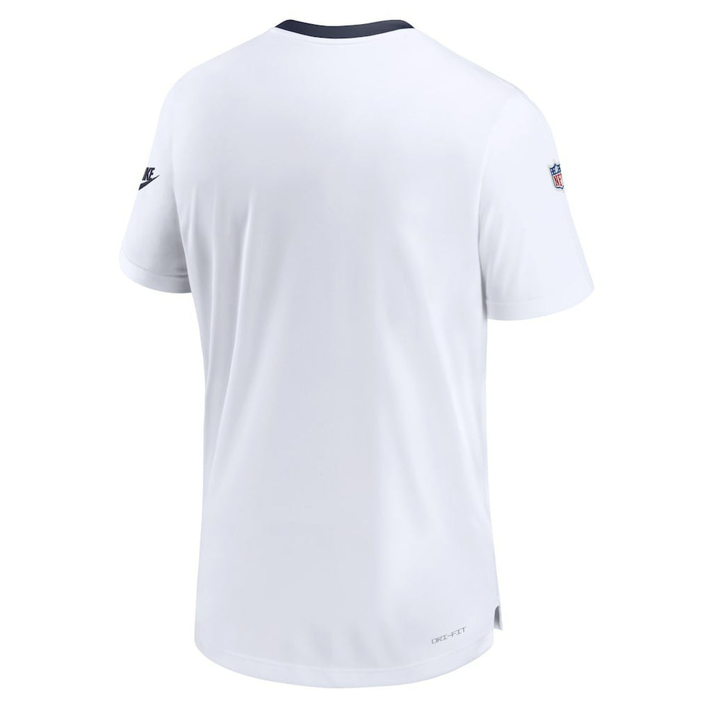 Dallas Cowboys Men's Sideline Coaches Alternate Performance T-Shirt - White | Nike cheap
