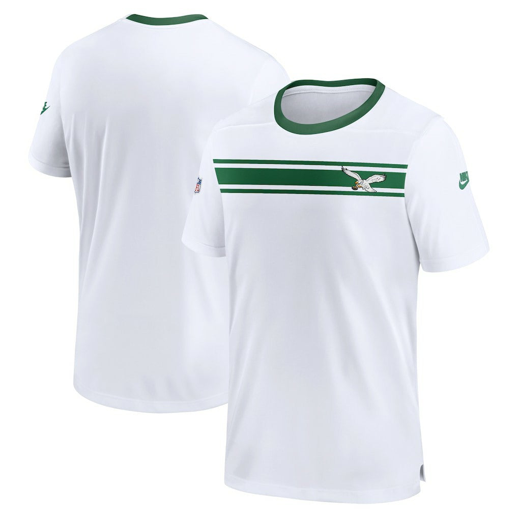 Philadelphia Eagles Men's Sideline Coaches Alternate Performance T-Shirt - White | Nike outlet