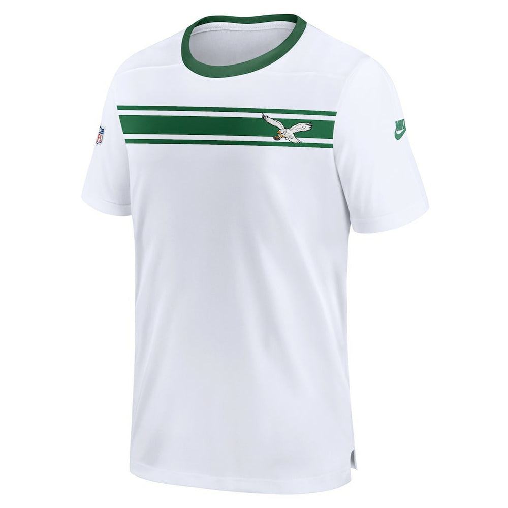 Philadelphia Eagles Men's Sideline Coaches Alternate Performance T-Shirt - White | Nike outlet