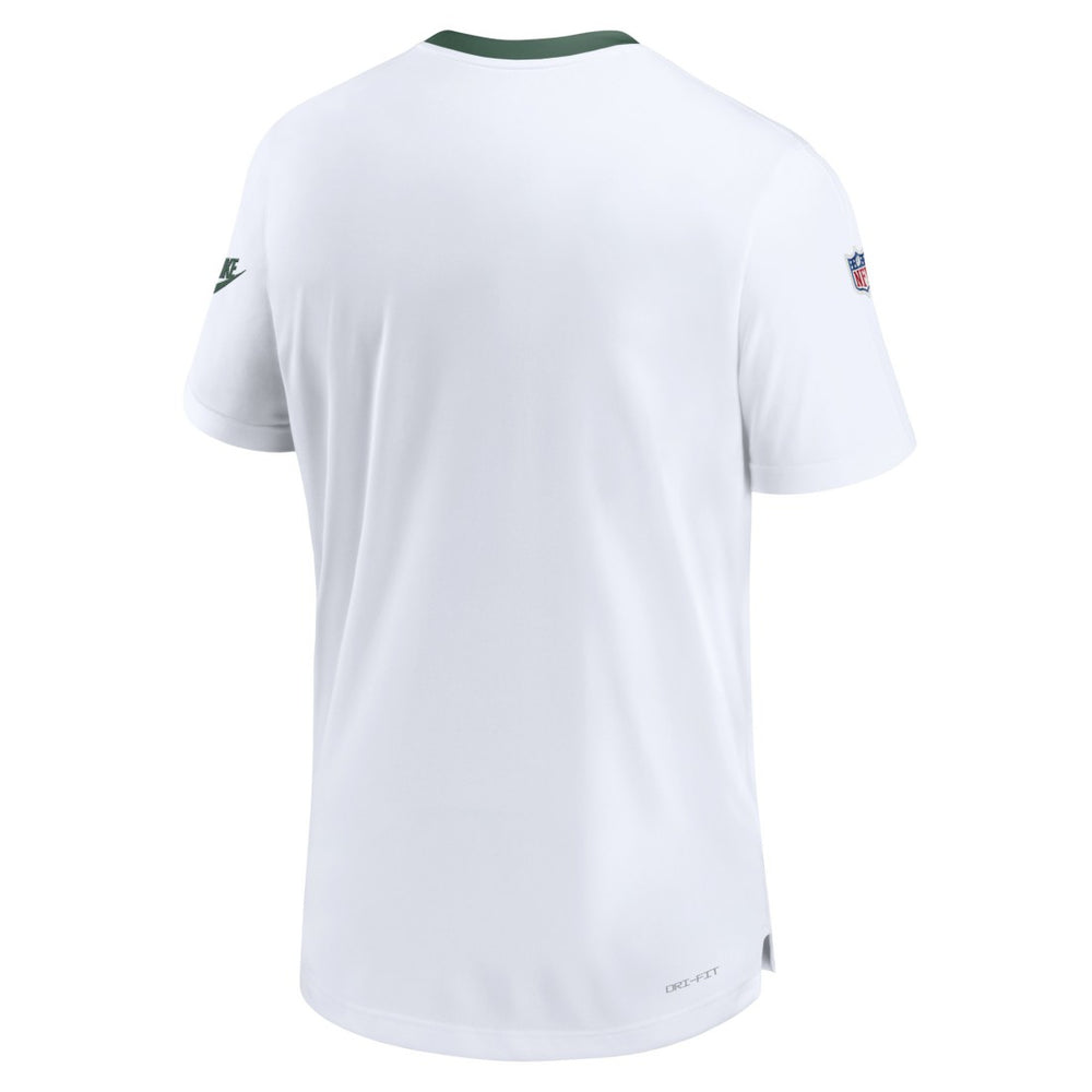 Green Bay Packers Men's Sideline Coaches Alternate Performance T-Shirt - White | Nike discount