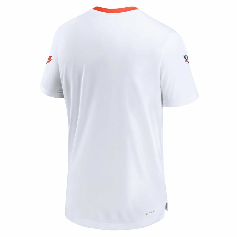 Cleveland Browns Men's Sideline Coaches Alternate Performance T-Shirt - White | Nike outlet