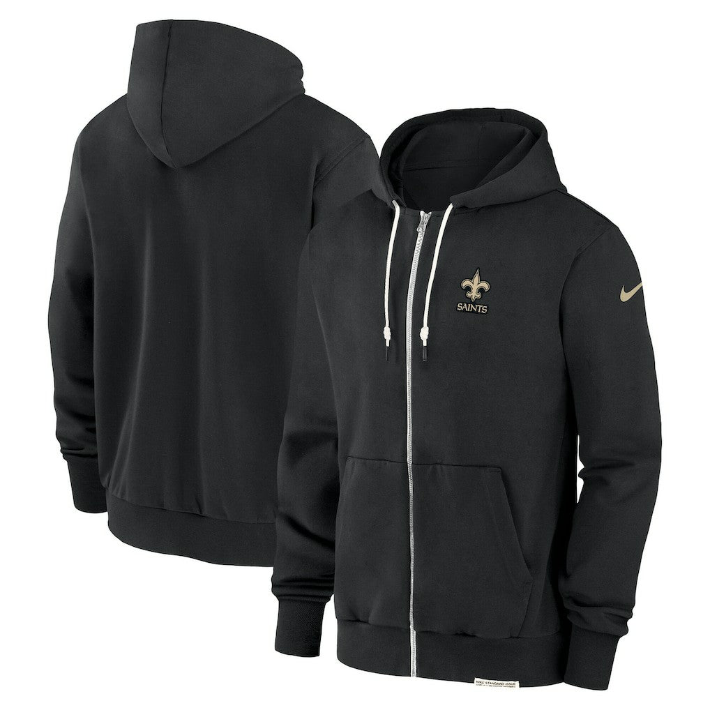 New Orleans Saints Sideline Performance Full-Zip Hoodie Jacket - Black | Nike online